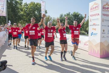 Se ha celebrado en Madrid la primera edición de la carrera 'Rompe tus barreras'.