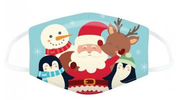 Mascarillas de Papá Noel: precios, modelos y dónde comprar online