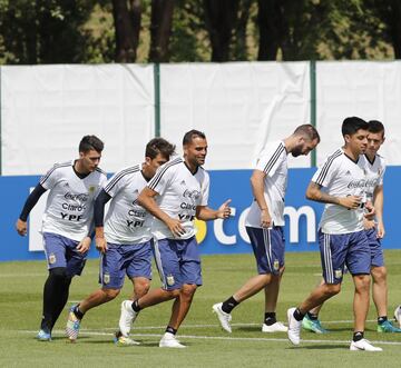 Argentina sigue preparando el debut en el Mundial