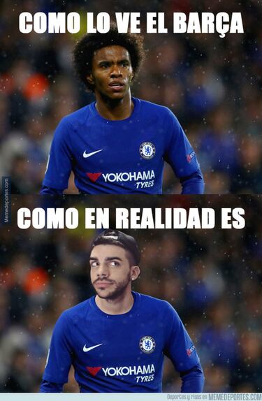 Los memes del Chelsea-Barcelona