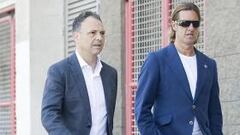 Gorka Arrinda fue al Calderón a negociar por Caparrós