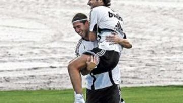 Sergio Ramos y Raúl