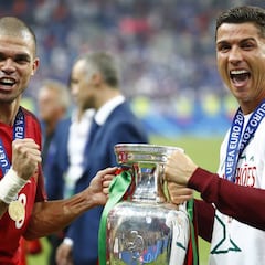 Cristiano y Pepe, convocados con Portugal para la Confederaciones