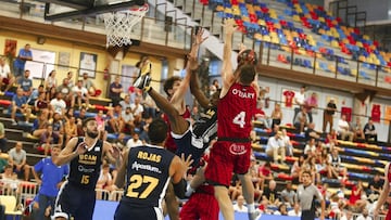O'Leary lanza ante el UCAM Murcia.
