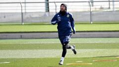 Messi se entrena en Valdebebas