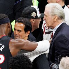 How many rest days will the Miami Heat and the Denver Nuggets have had before the NBA finals?