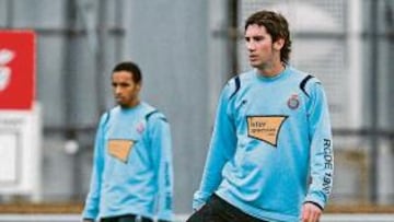 <b>LISTO. </b>Óscar Sielva tiene calidad suficiente como para coger las riendas del Espanyol.