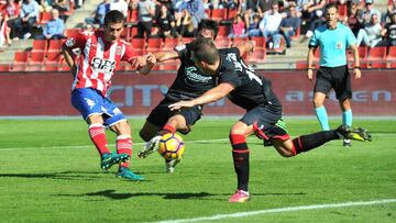 El Girona despacha al Numancia en 37' y se acerca al playoff