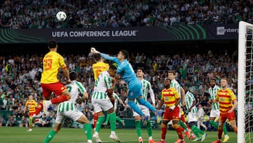 Vieites, durante un lance ante el Jagiellonia.