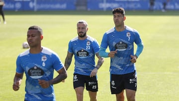 Entrenamiento Deportivo de La Coru&ntilde;a. miku hector