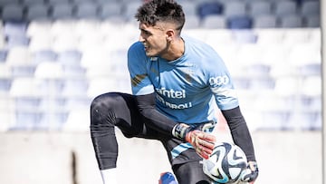 La Selección de Uruguay entrenó esta mañana en el Romelio Martínez de Barranquilla.