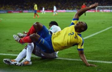 Jorge Guagua y Carlo Costly.