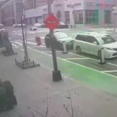 Coronavirus car crash: $750k Porsche meets karma on New York's deserted streets