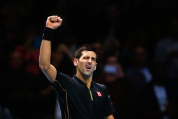 Novak Djokovic tuvo algunos problemas para superar a Nishikori.