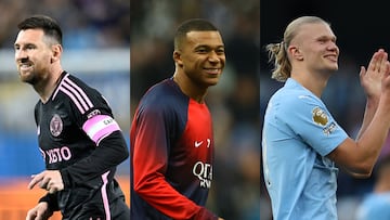 "Messi sigue entre los tres mejores delanteros junto a Mbappé y Haaland"