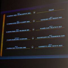Liga Europa: sorteada la "Ruta de los Campeones"