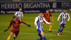 Ponferradina 2 - Real Zaragoza 1: resumen, goles y resultado