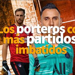Keylor Navas entre los porteros con más partidos en cero