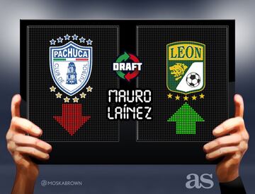 Los 79 movimientos del Draft del Apertura 2017 en imágenes