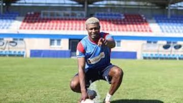 Kwasi Sibo, un gol para que el Amorebieta asalte el liderato del Grupo II