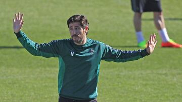 Víctor: "Queremos preparar el derbi sevillano con 27 puntos"