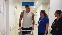 Así avanza la recuperación de Cristóbal Campos: el video emociona a todo Chile