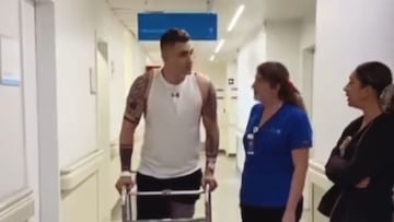 Así avanza la recuperación de Cristóbal Campos: el video emociona a todo Chile