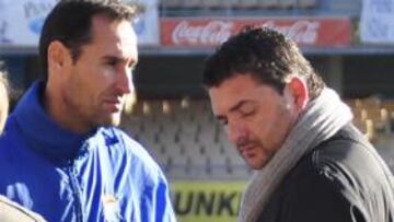 Moreno y Viqueira, unidos.