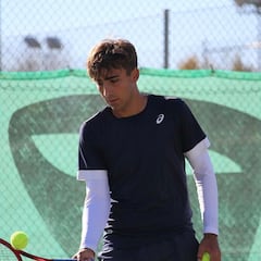 Dani Mérida, esperanza en la oscuridad para el tenis español