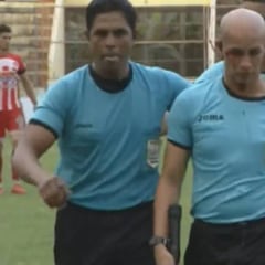 Suspenden partido en Honduras por agresión a árbitro