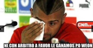 Memes: En Bolivia 'santifican' a Lampe y critican a Arturo Vidal