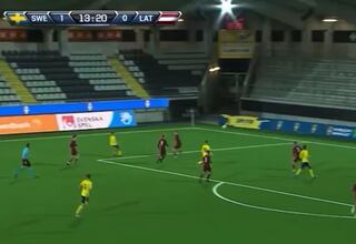 La asistencia de una joya chilena que juega por Suecia Sub-17