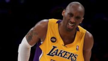 Bryant no podía hacer fuerza sobre el talón izquierdo.