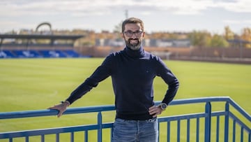 David Jiménez, ex nutricionista del Leganés, cuadno el club anunció su retorno al equipo en 2021.