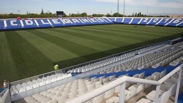 Estadio de Butarque.