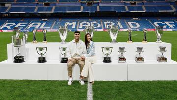 El mensaje de Sandra Garal a Asensio tras su adi¨®s al Real Madrid: ¡°Lo mejor est¨¢ por venir¡±. Fuente: Instagram.