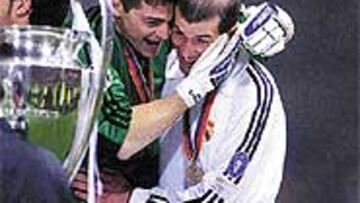 <b>GALÁCTICO</B>. Iker Casillas fue, junto a Zinedine Zidane, uno de los héroes de la Novena en Glasgow.