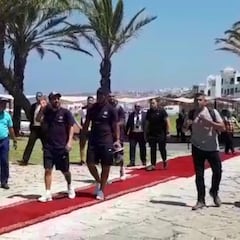 El Barcelona ya está en Tánger para disputar la Supercopa