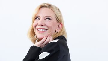 VENICE, ITALY - AUGUST 29: Cate Blanchett attends a photocall for "Disclaimer" during the 81st Venice International Film Festival at on August 29, 2024 in Venice, Italy. (Photo by Stefania D'Alessandro/WireImage)