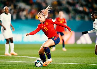 Magia de la jugadora nacida en Mollet del Vallès.