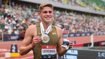 Teen sensation Cooper Lutkenhaus stunned the track world with a blistering time that ranks among the fastest Americans ever.