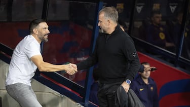 02/11/25 PARTIDO PRIMERA DIVISION
BARCELONA - ELCHE
SALUDO HANSI FLICK Y EDER SARABIA