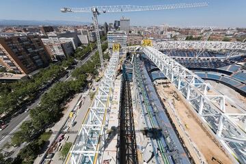 Las imágenes más recientes del Bernabéu a pocos días de su estreno