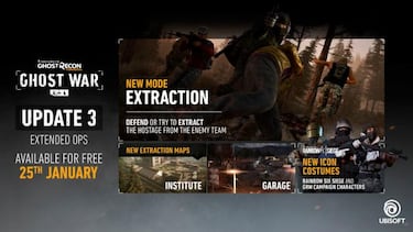 Extended Ops llega a Ghost Recon Wildlands vía parche