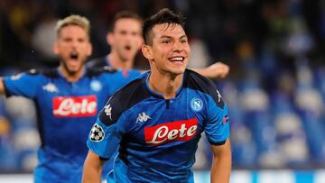 'Chucky' Lozano marcó su segundo gol con el Napoli