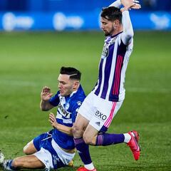 Una sola victoria blanquivioleta en nueve jornadas