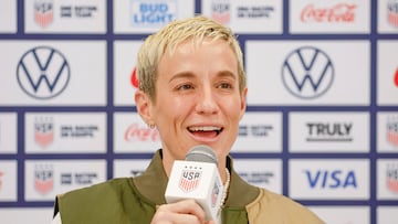 Megan Rapinoe, histórica de la Selección Femenina de Estados Unidos, habló en conferencia de prensa de cara al juego en el que le dirá adiós al USWNT.