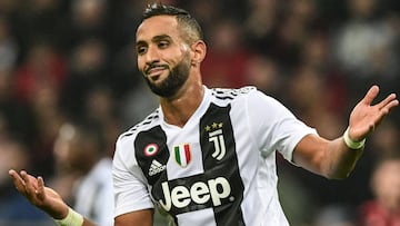 Medhi Benatia, en un partido con la Juventus.