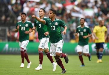 Crónica en imágenes del México vs Escocia