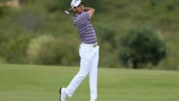 Cabrera Bello, en plena acción.